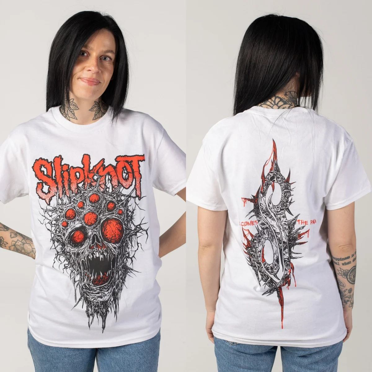 Klassisches Slipknot Des Moines Slipknot Band T-Shirt aus Baumwolle mit Grafikdruck für Herren und Damen, Sommer-Streetwear – Detail 19