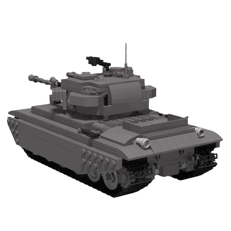 Military Series Moc Building Bricks Centurion Mk 3 Tank Model Technology Modular Armored Car Blocks Gifts Toys Sets Assembly