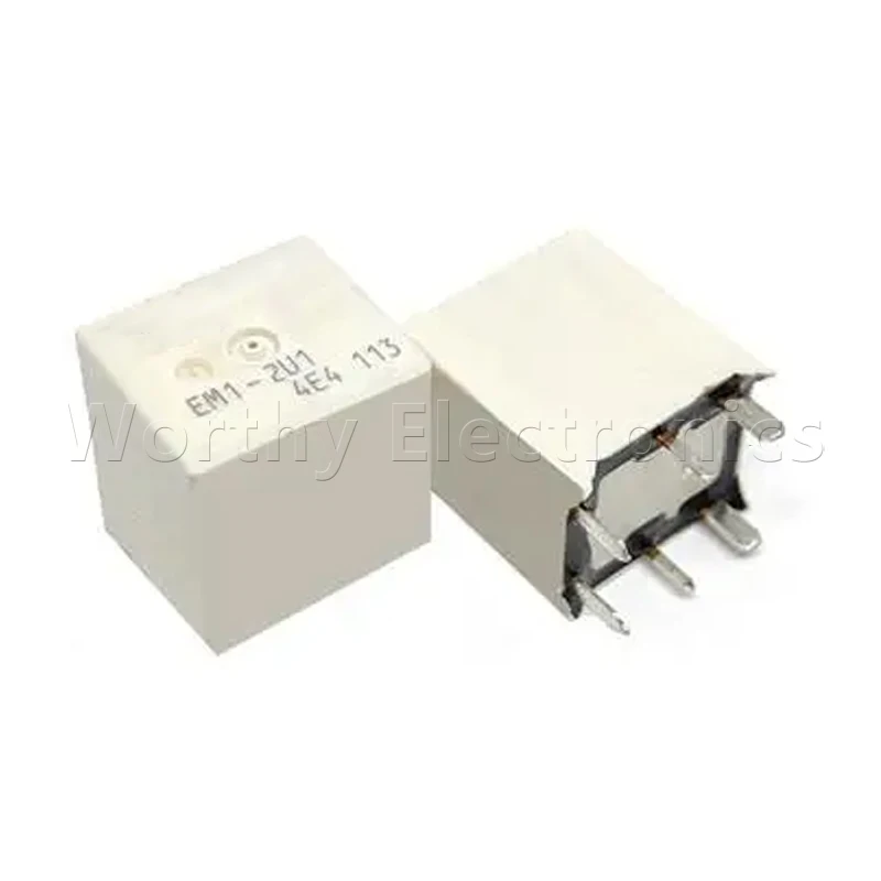 

Free shipping 10pcs/lot relay 6PIN EM1-2U1