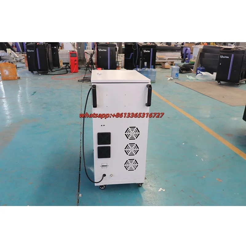 200W 300W 500W Pulsed Fiber Laser Cleaning Machine Rust Oil Paint Oxides Laser Rust Removal Machine