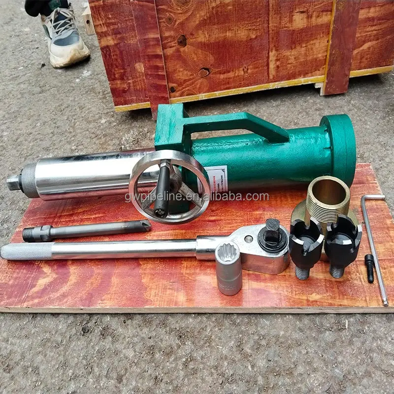 3/4"-2" Manual Hot Tapping Machine  for oil and gas pipeline project