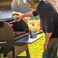 Smart Oven Cooking Thermometer - Replaceable Probe Meat Thermometer for Grilling, Pizza & Candy Making