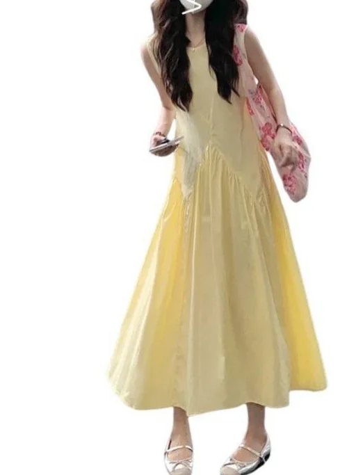 ชุดเดรสผู้หญิงสไตล์วินเทจ Y2K ยุค 2000 เสื้อถักปักลาย ผูกโบว์ กระโปรงทรงเอ ความยาวปานกลาง ชุดสำเร็จการศึกษา ชุดนักเรียน นักศึกษา ทรงทันสมัย