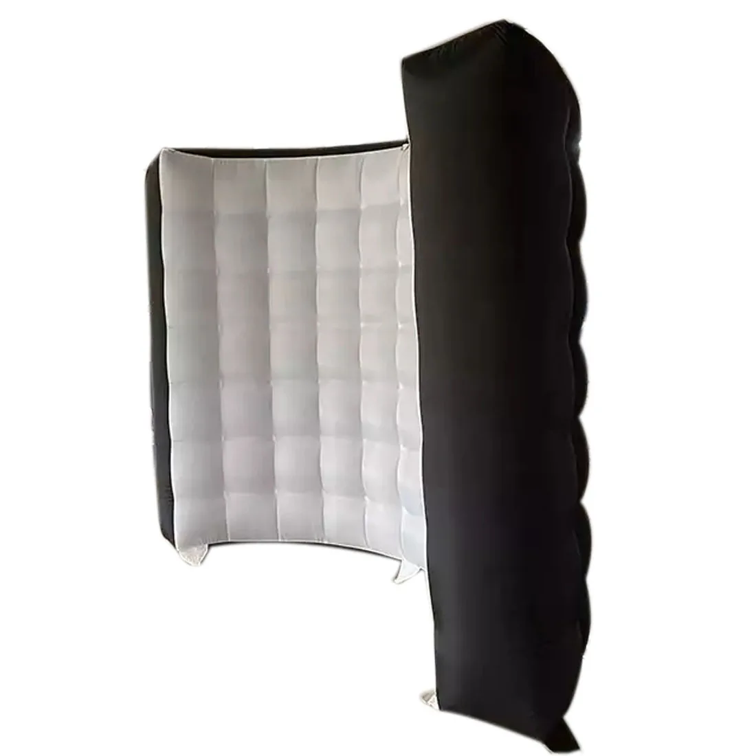 Attractive new led Inflatable wall inflatable photo booth Black + white For Party Wedding Event