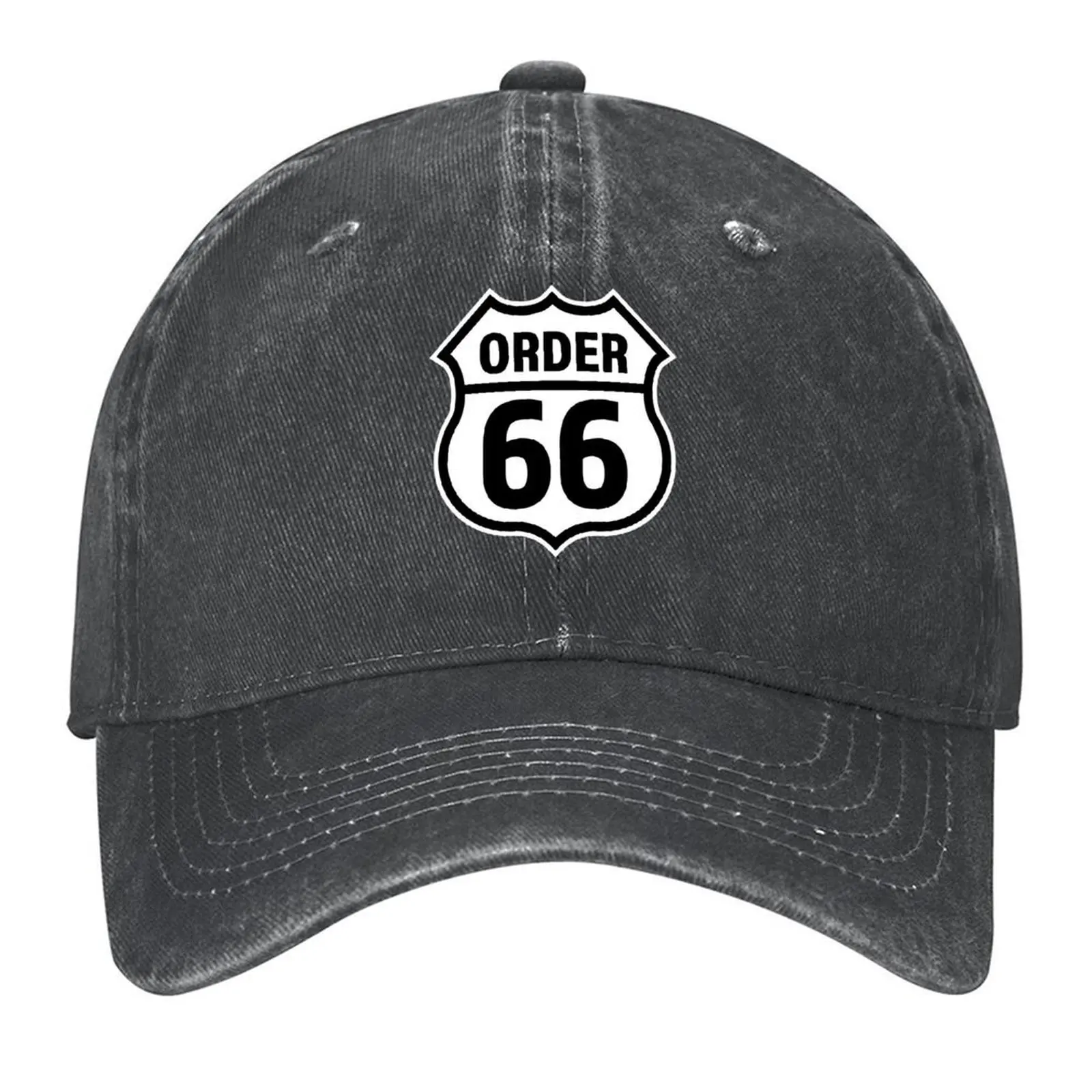 

Order 66 white Baseball Cap Rugby Big Size Hat New In The Hat derby hat Trucker Hats For Men Women's