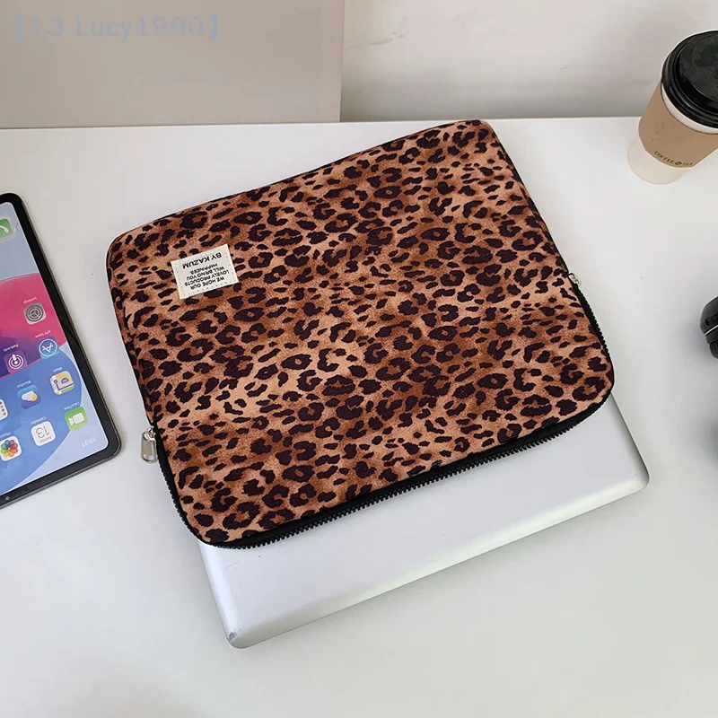 Laptoptasche Leopardenmuster Computer Innentasche 11/13/15 Zoll Tablet Sleeve Cover Tasche