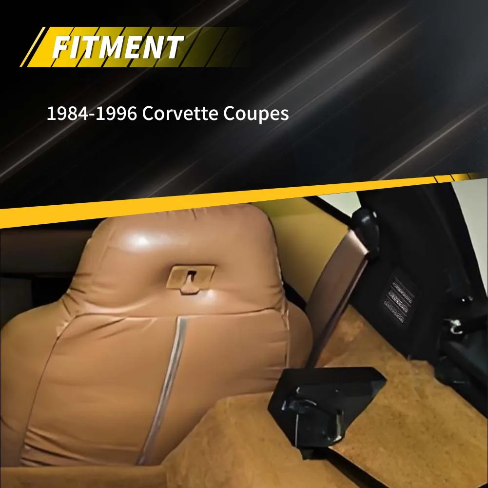 2Pcs For 1984-1996 Chevrolet Corvette C4 Interior Light Dome Light Rear Trunk Hatch Compartment Cargo Courtesy Light Cover