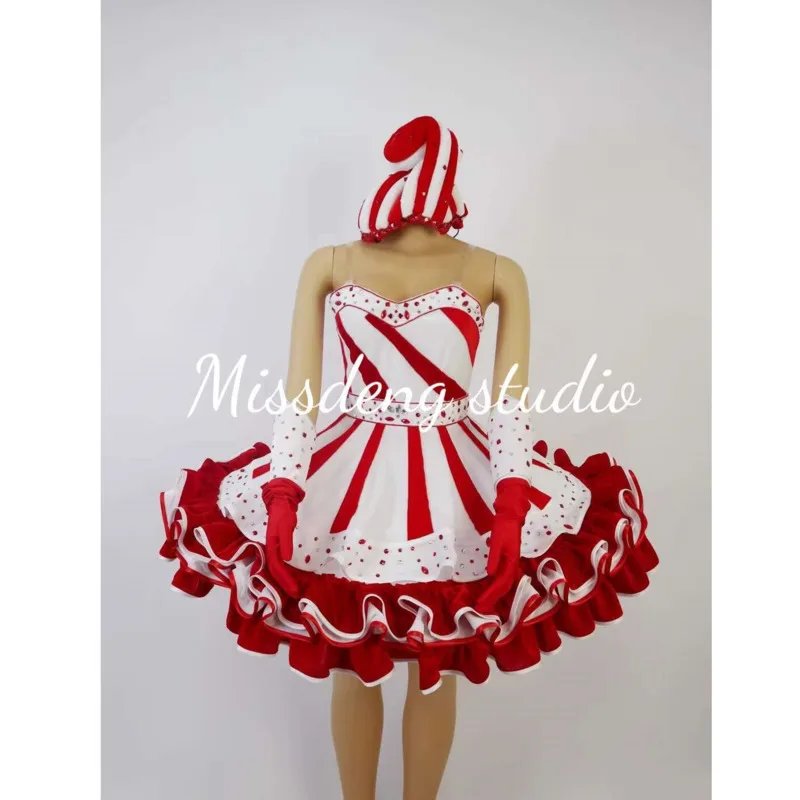 

Bar Nightclub Cosplay Costume Christmas Candy Ice Cream Girl Costume Sweetheart Cake Paradise Parade Costume Performance Cosplay
