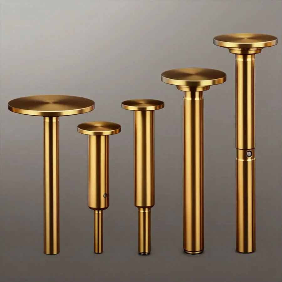 

High precision fully titanium plated non-magnetic T-shaped center bar CNC extended edge finder large end irregular spring