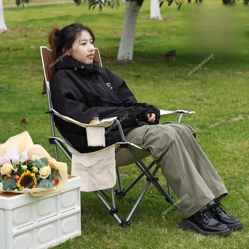 Homevative Portable Camping Folding Chair Bag Adults Women Relax Camping Chair Travel Sun Loungers Silla Playa Furniture