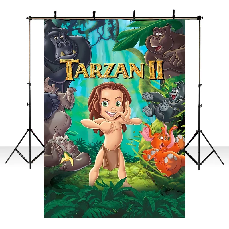 

The Jungle Book Photo Background For Photography Backdrop Baby Shower Boy Birthday Party Decoration Props Supplies Banner Stage