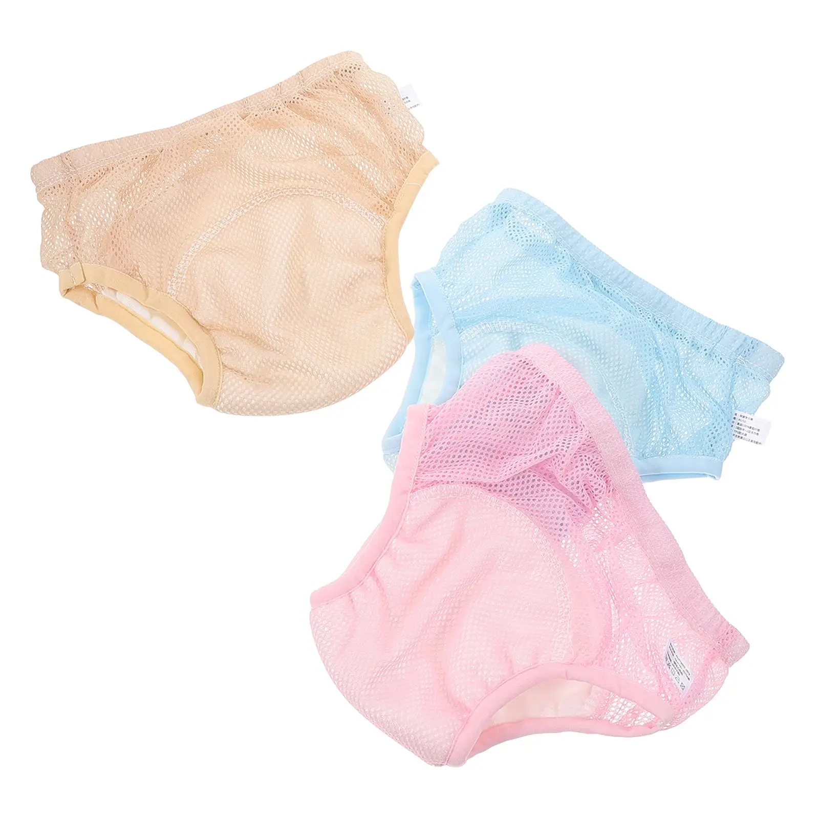 

3Pcs Infant Underwear Diapers Toddler Waterproof Pants Leakproof Potty Training Boys Reusable Cotton Newborn Baby