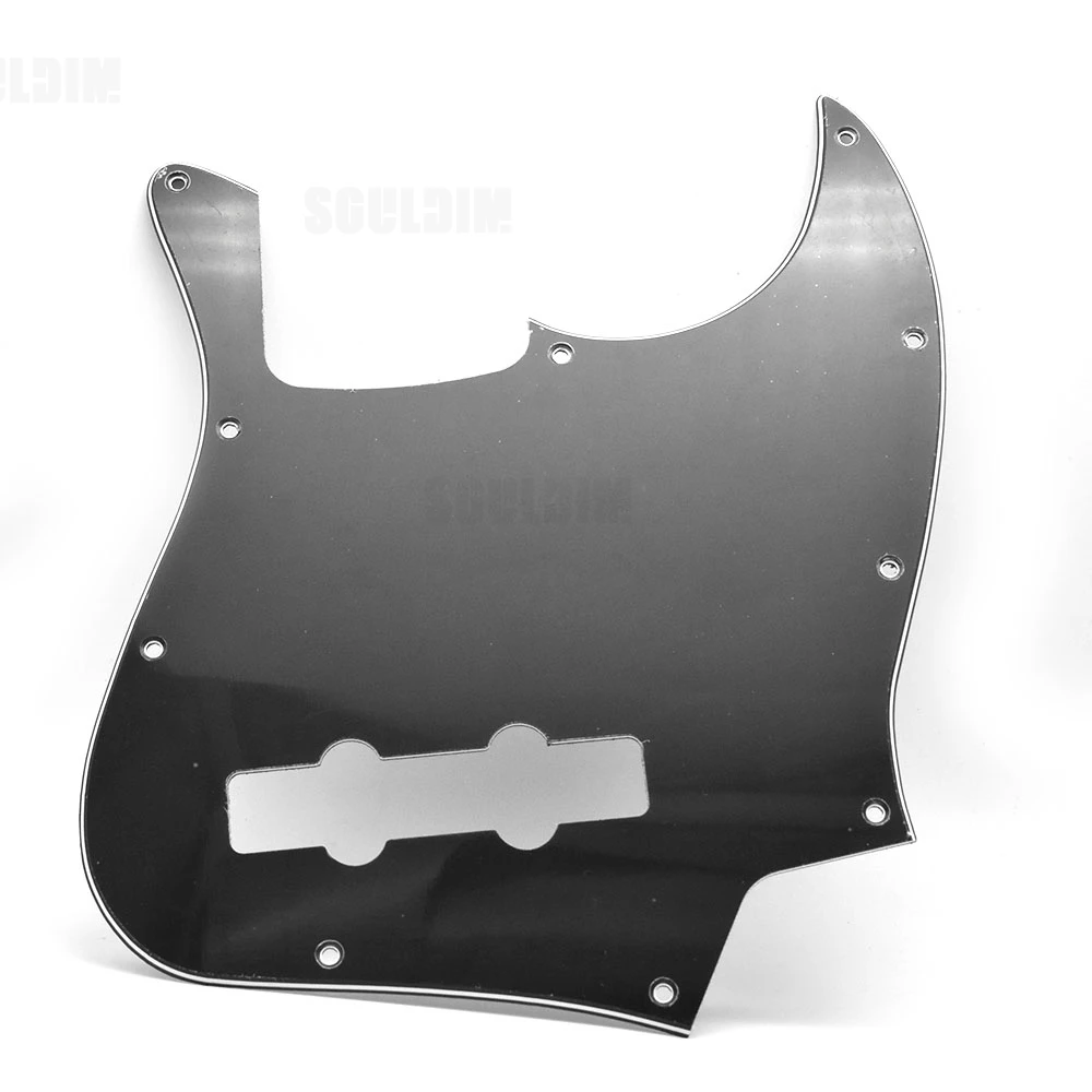 1pcs 10 Hole Jazz JB Bass Pickguard 4 String Guitar Scratch Plate Bass Guitar Accessories