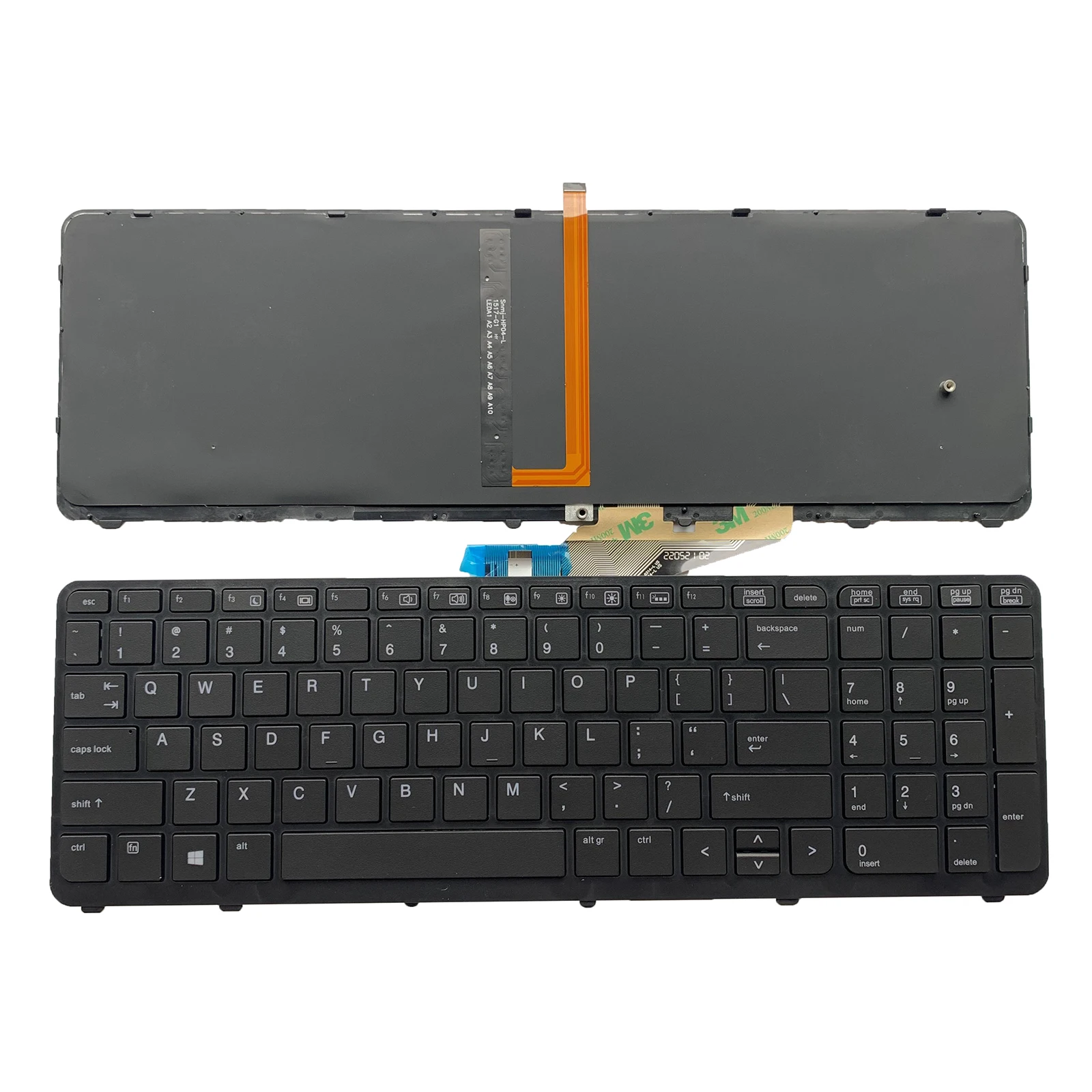 

US Laptop Keyboard for Hp ZBOOK 15 17 G1 G2 PK130TK2A00 SK7123B 733688-001