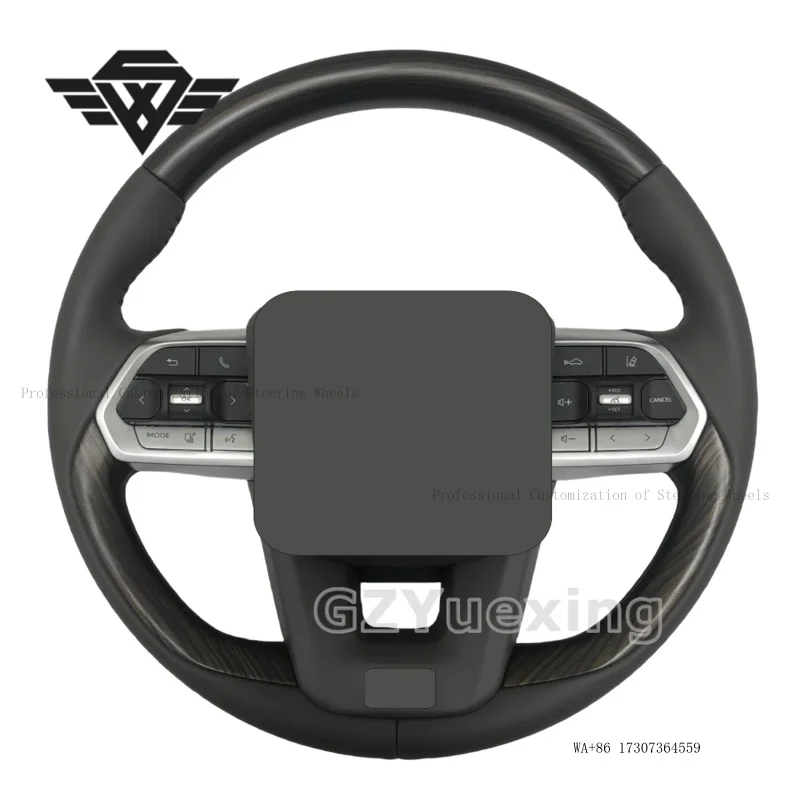 Customized Peach Wood for Toyota Land Cruiser LC79 LC76 LC70 LC300 LC200 Hilux Car Steering Wheel Assembly