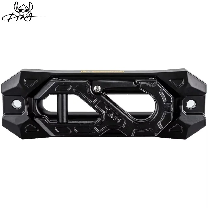 Off-Road Vehicle Winch Guide Tow Hook Hawse Fairlead Grade 80 Forged Steel Winch Hook 45000lb Fracture Strength