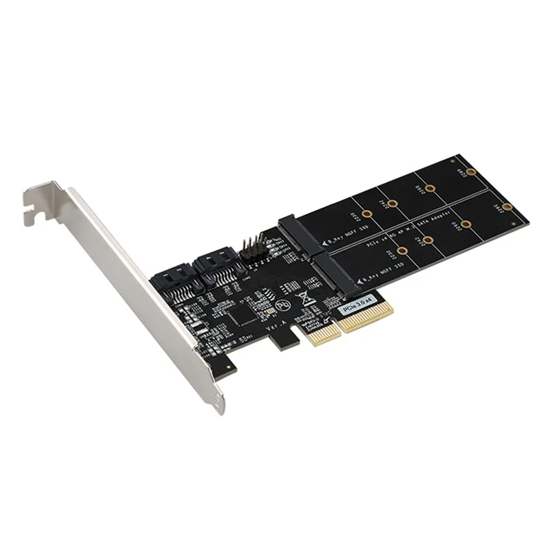 칩 어댑터 카드, PCIE3.0 X4 to 2 포트 M.2 B-KEY 확장 카드, PCIE3.0 X4 to 2 포트 SATA3.0 어댑터 카드, ASM1164