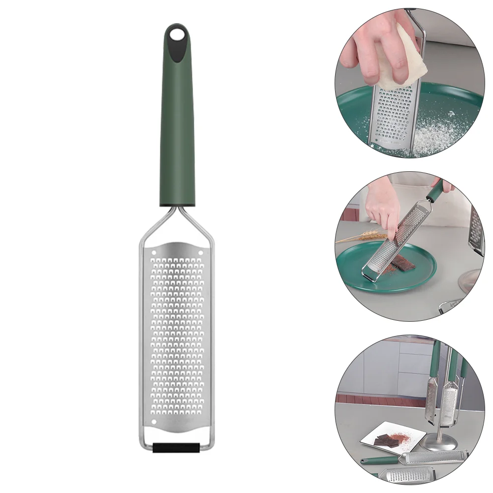 Rallador de acero inoxidable, multifuncional para rallar queso utensilio de cocina, limón y verduras