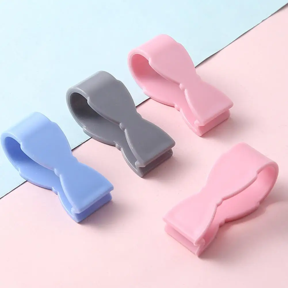 6 Pcs Quilt Fixing Clips Inverted Tooth Design Reusable Elastic Prevent Falling Needleless Sheet Buckle Quilt Fasteners