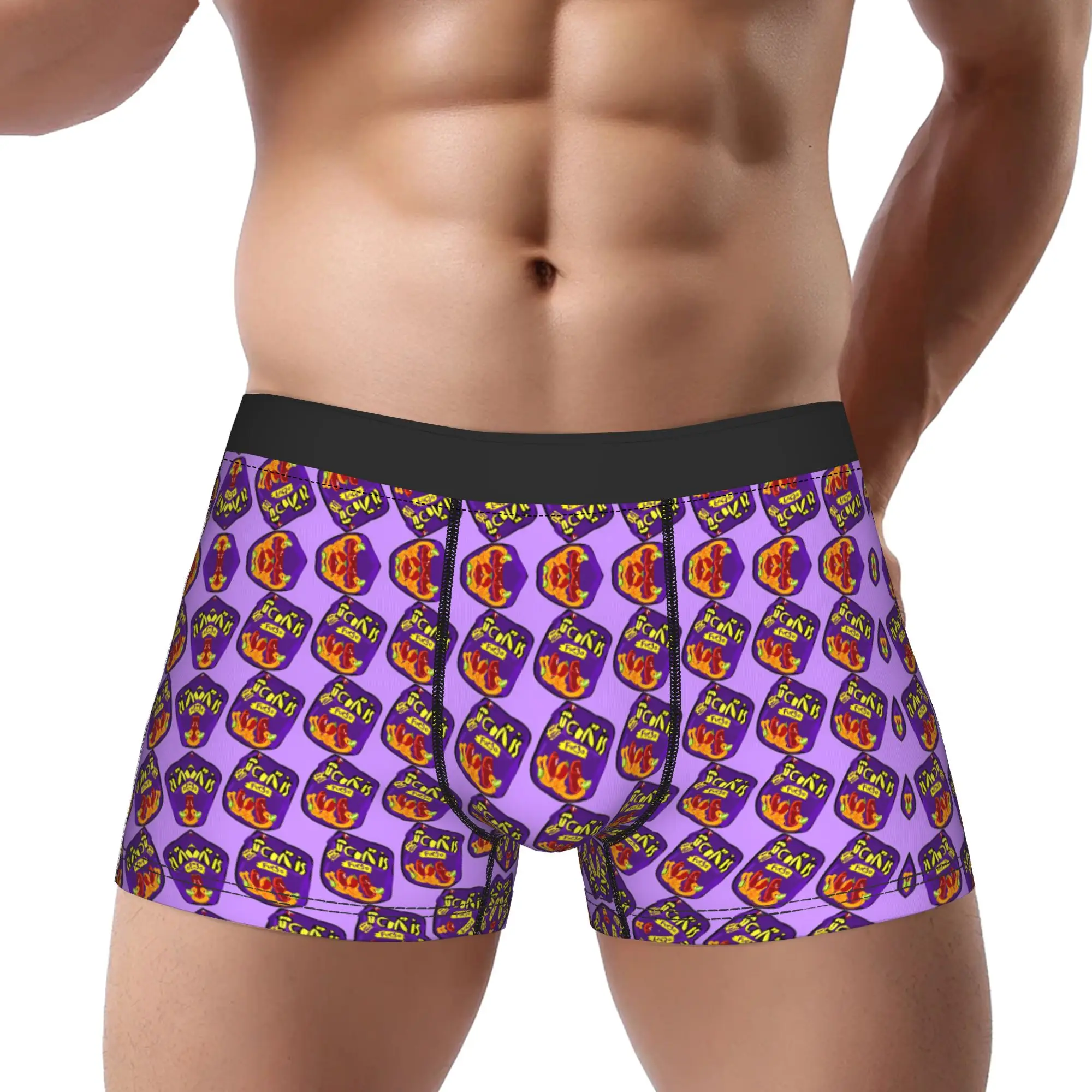 

1piece T-Takis Background Underpants Breathbale Panties Man Underwear Ventilate Shorts