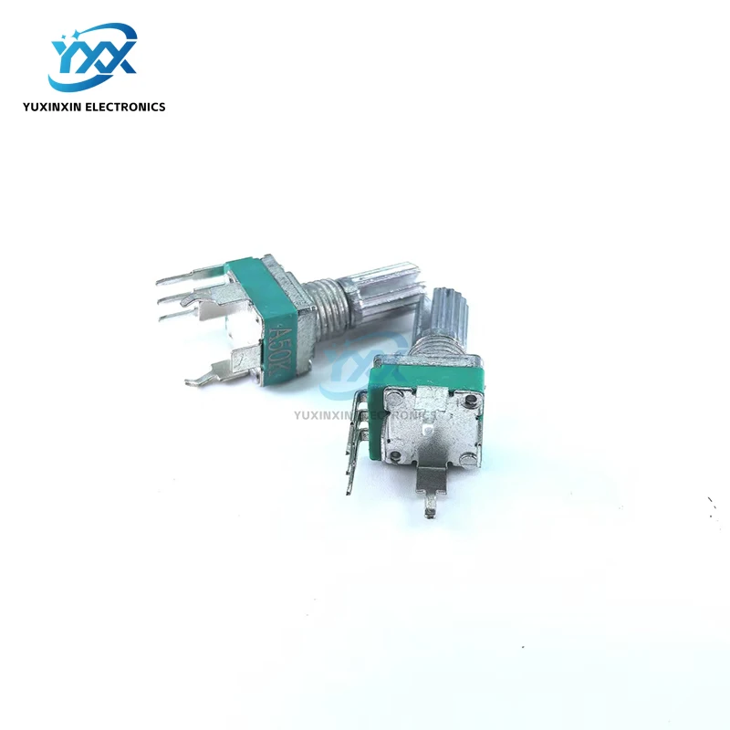 10 قطعة مقياس جهد دقيق عمودي واحد R097 RK097 مع قوس ، مقبض 15 مللي متر ، بدون تروس ، 3 أقدام A/B10K 2K 5K100K + غسالة الجوز #3