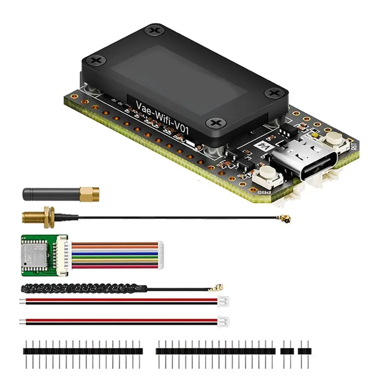 

Плата разработки Lora 32 V4 GPS ESP32 SX1262 с Wi-Fi, BLE, солнечным питанием, 0.96-дюймовым OLED-дисплеем, поддержкой Meshtastic, Heltec V4, низкое энергопотребление для IoT-AU47