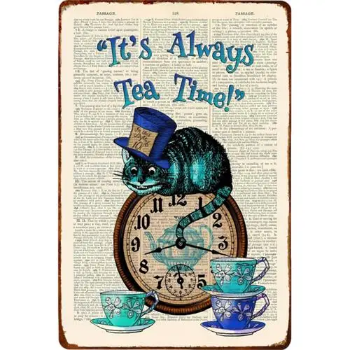 Vintage Metal Sign 