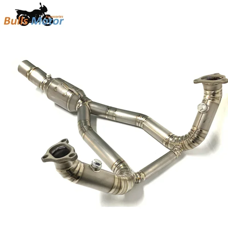 Scarico per R1250GS / RT / RS / R Performance De-cat Intestazioni R1250GS ADV Downpipe di scarico Collettore in titanio 2019+