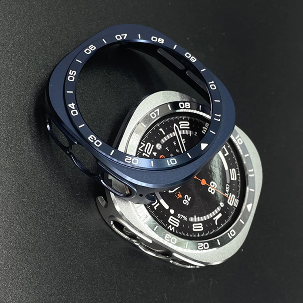 Numeric Metal Case For Samsung Galaxy Watch Ultra2 47mm (2026 ) Rugged Back Cover Ultra Thin Bumper Frame Protective Cover