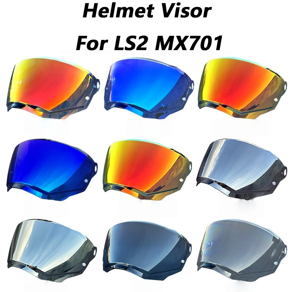 Fit for LS2 MX701 Helmet Visor Motorcycle Full Face Helmet Shield Lens Replacement Lens