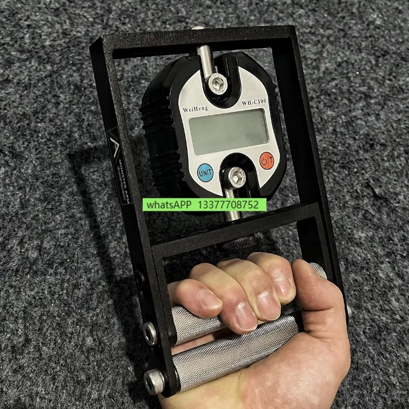 Spring Grip Digital Display Grip Strength Meter Flexor Muscle Training/Special Strength Data Test