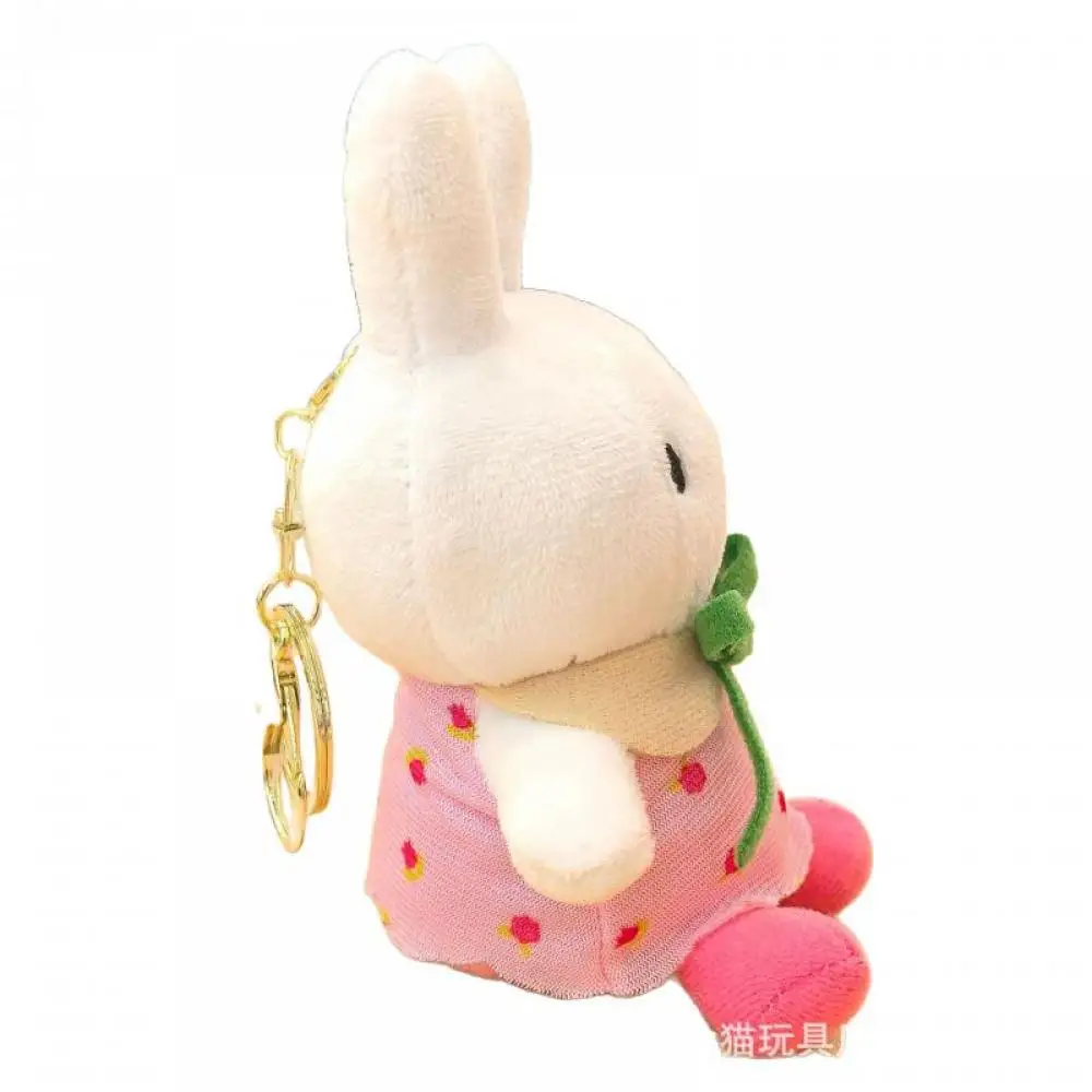 Breloczek Miffy Śliczna Dziewczynka Klucz do Domu Plecak Kreskówka Pluszowa Lalka Zawieszka Kawaii Kreatywna Lalka Dziecięca Prezent Urodzinowy dla Dziewczynki