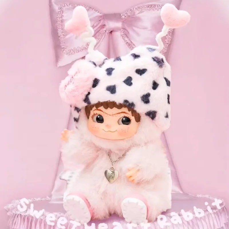 Figurka Akcji Wakuku Angel Series Różowy Anioł Miłości Lalka Model Ozdoba do Torby Zawieszka Kolekcja Zabawka Prezent dla Dziewczynki Dostępna od Ręki