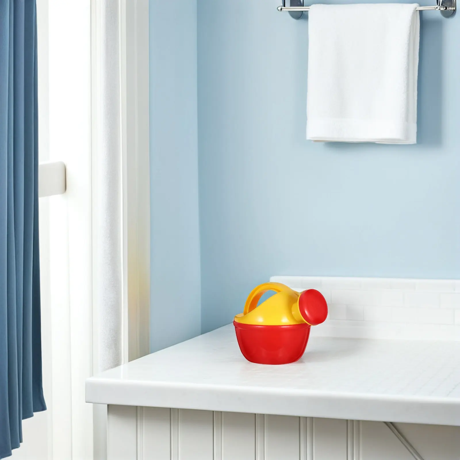 

Детская лейка для ванны в виде мультяшного цветочного горшка, забавный распылитель воды для малышей, душ для игр в помещении и на улице