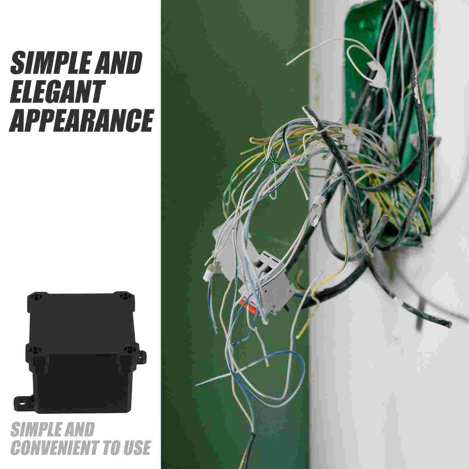 Waterproof Junction Box Electrical Boxes Plastic Weatherproof Enclosure Outdoor