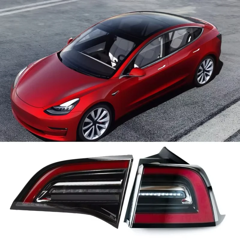 

Left Right Trunk Inner Tail Light Waterproof 1502089-00-F 1502086-00-F Replacement Lamp For Tesla Model 3 Y 2021 2022 2023