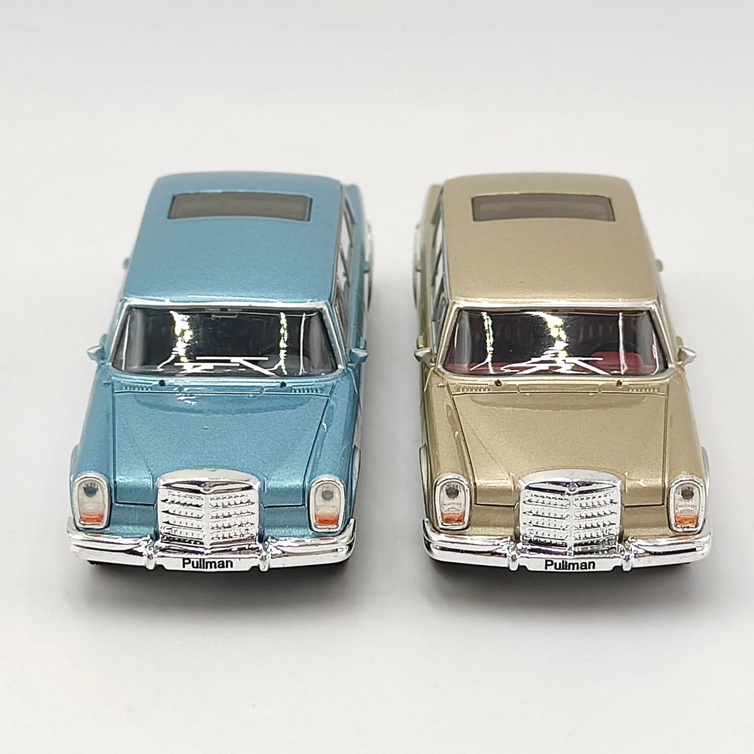 Moulé sous pression DCT 1:64 échelle Benz Pullman édition étendue W100 600 LWB GCD modèle de voiture en alliage jouet à collectionner cadeau affichage Souvenir