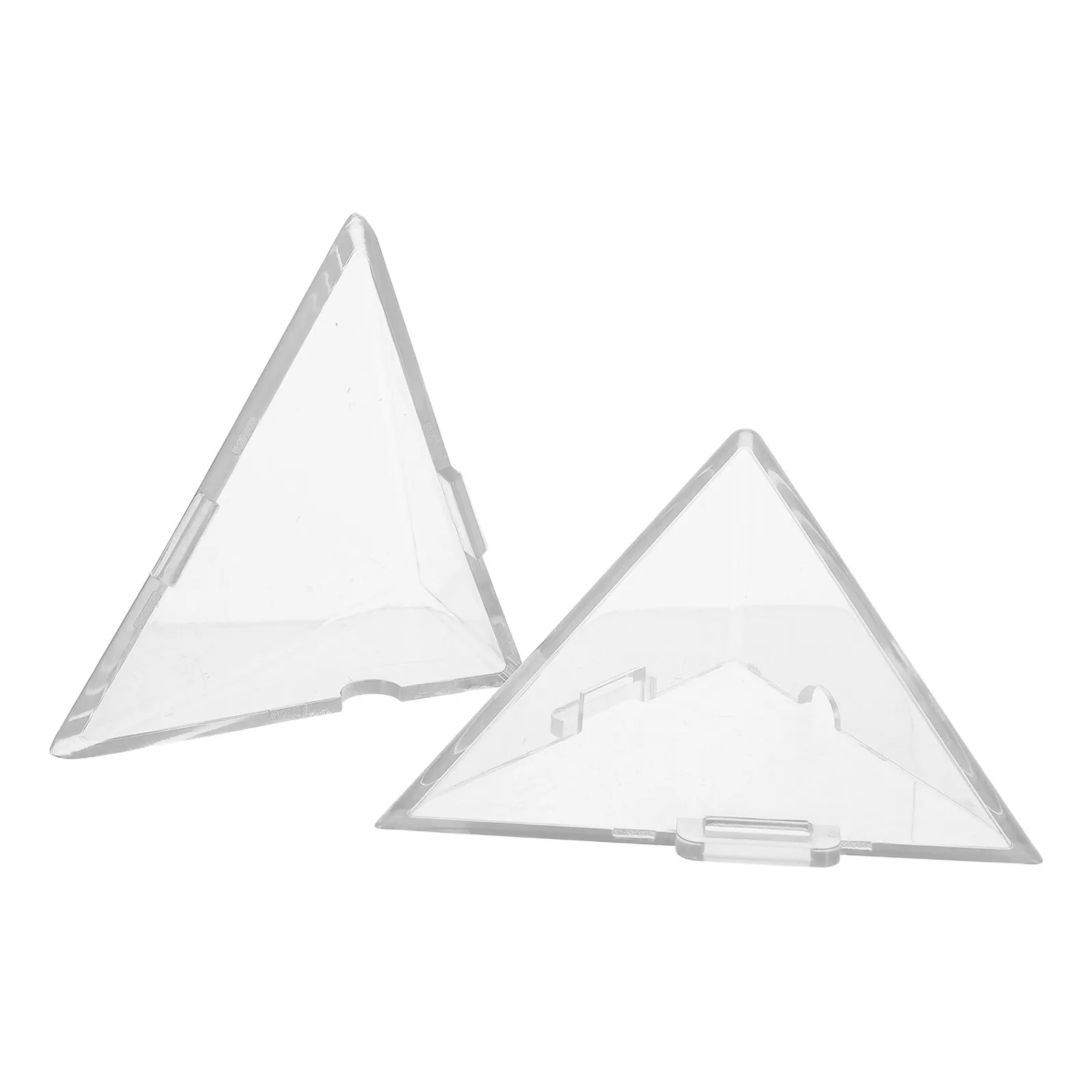 2Pcs Tomato Growing Mold Triangle Vegetable Molds Reusable Plastic Fruit Shape Shaping Mold Garden Tools for Pepper Lemon