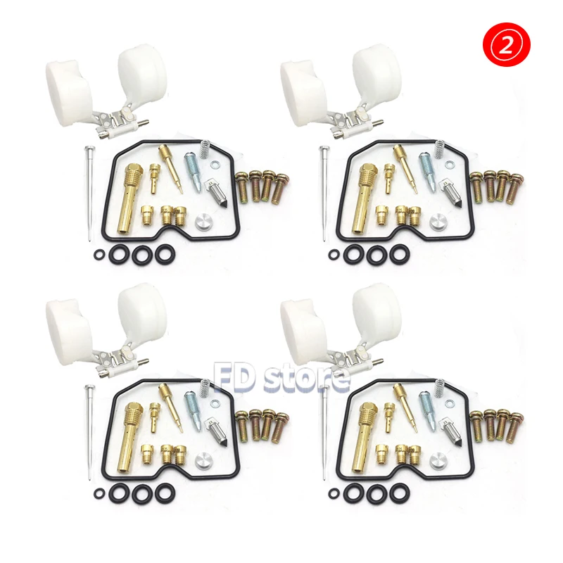 4X Carburetor Repair Kit for Kawasaki GTR1000 ZG1000-A 1996-2006 Motorcycle Floating piston diaphragm