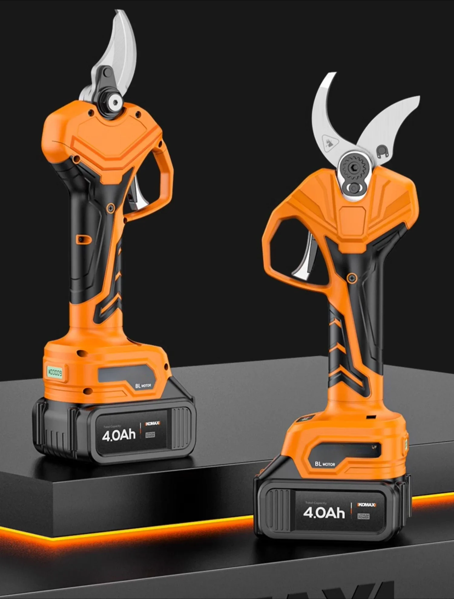 

Electric scissors, rechargeable powerful garden fruit tree pruning shears, lithium battery shearing branches