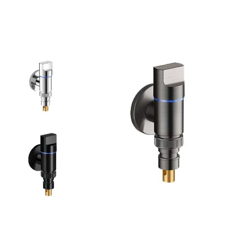 Extended and Thick Dual-purpose Inlet and Outlet Faucet for Washing Machine, Household Water Faucet