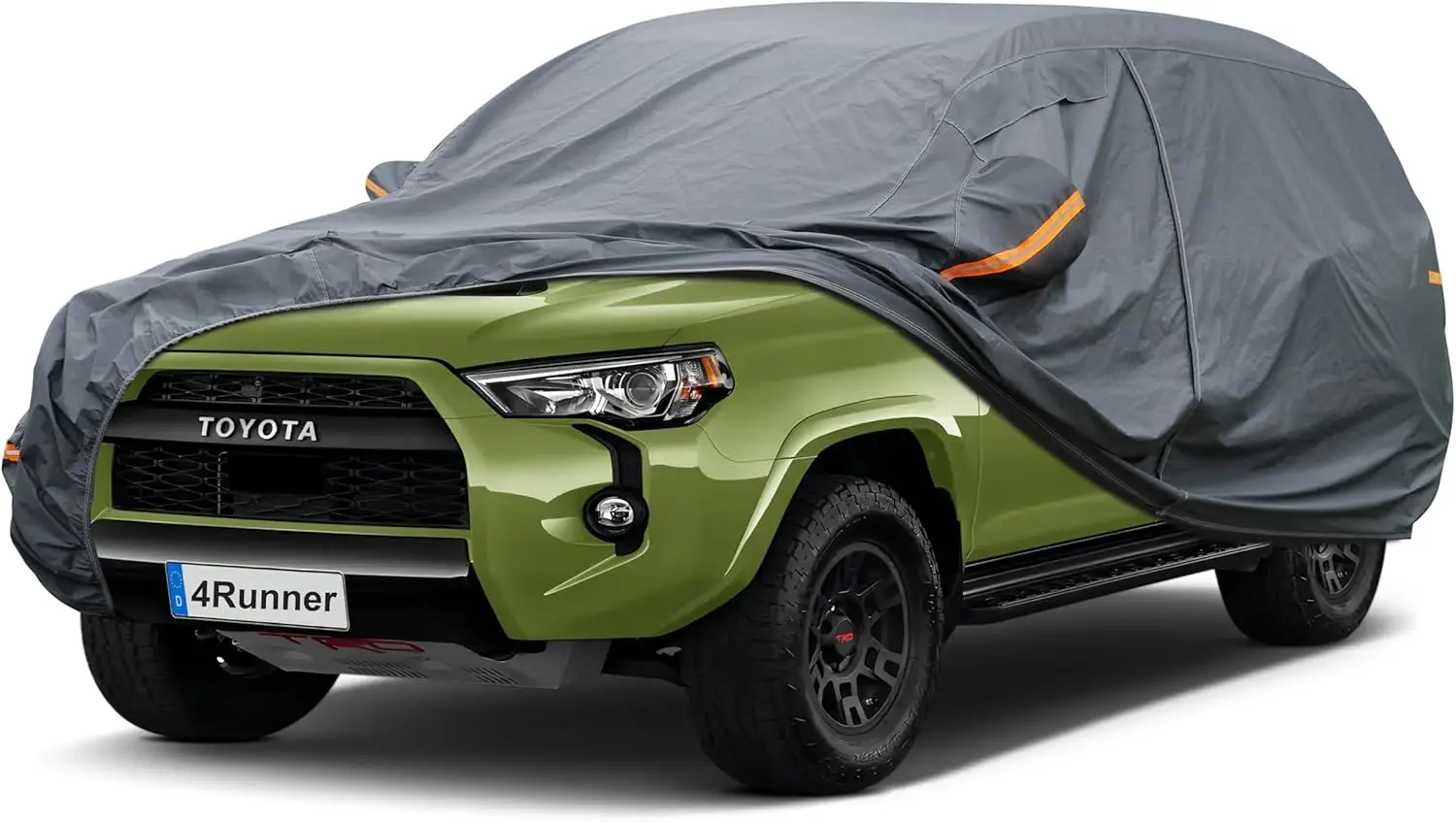 

Custom Fit Car Cover for Toyota SUV (1995-2025), 16-Layer Waterproof All-Weather Protection with Zipper Door