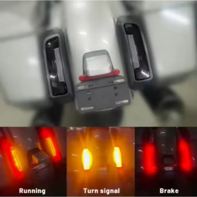 

Custom World Motorcycle Accessories New ABS LED Saddlebags Filler Light Black-Smoke Rear Position For Touring 2024