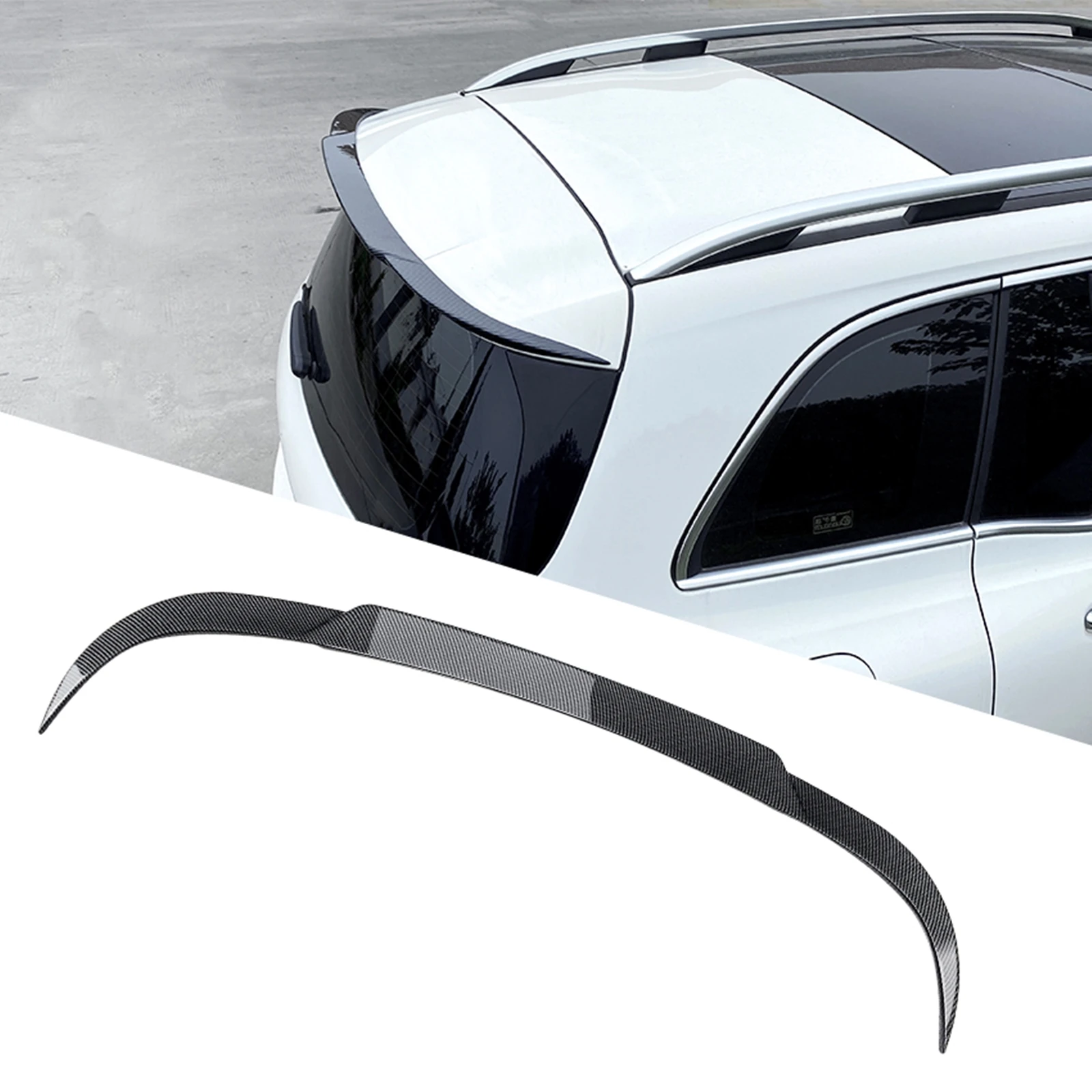 

Tail Upper Splitter Lip Rear Trunk Roof Spoiler Wing For Mercedes Benz GLB Class X247 SUV GLB200 GLB220 GLB250 GLB35 2020-2024