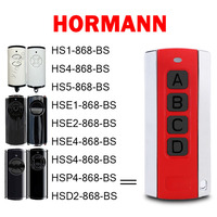 HORMANN BS Series HSE2 HSE1 HSE4 HS5 HS4 HS1 HSS4 HSD2 HSP4 868 BS Garage Door Opener Remote Control Keychain Duplicator 868MHz