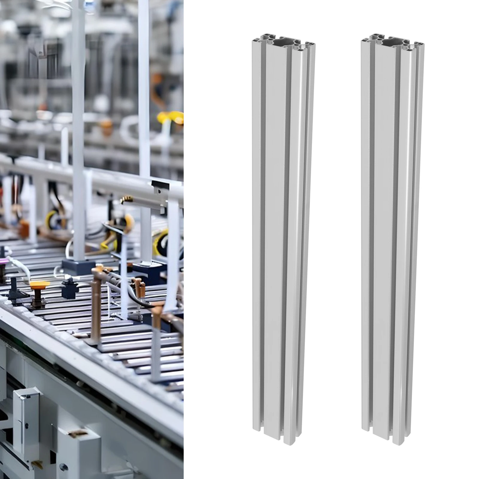 2-Pack T-Slot سيفر الألومنيوم الشخصي سبائك الألومنيوم بأكسيد الإطار الرف 0.7 متر للطابعات آلات القطع الأوتوماتيكية #5