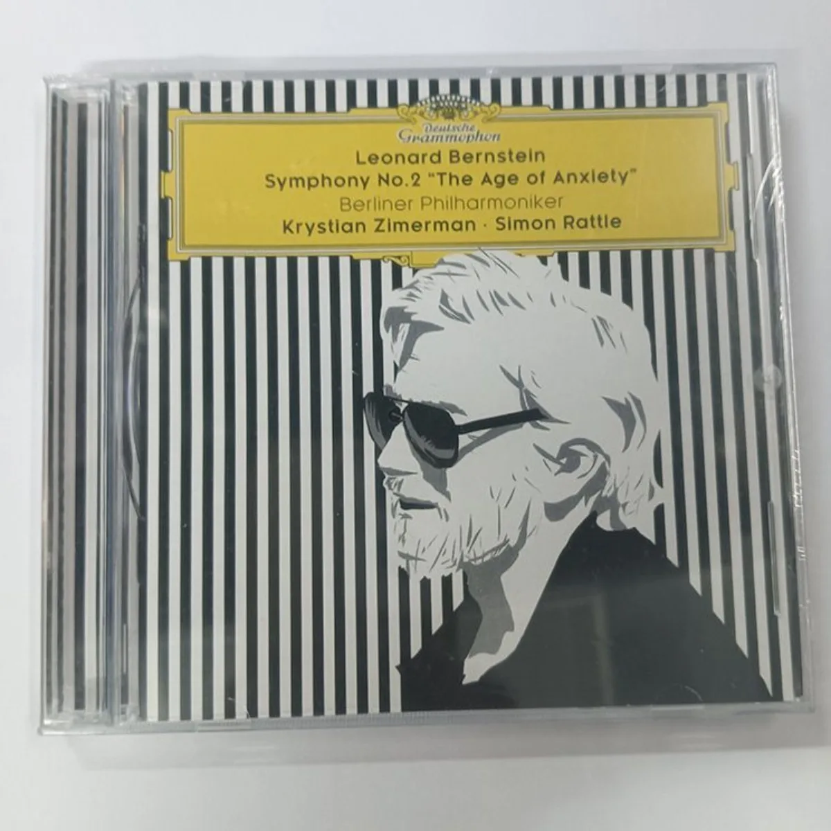 

Leonard Bernstein Symphony No.2 "The Age of Anxiety" Classical CD, Berliner Philharmoniker Simon Krystian Zimerman Performance