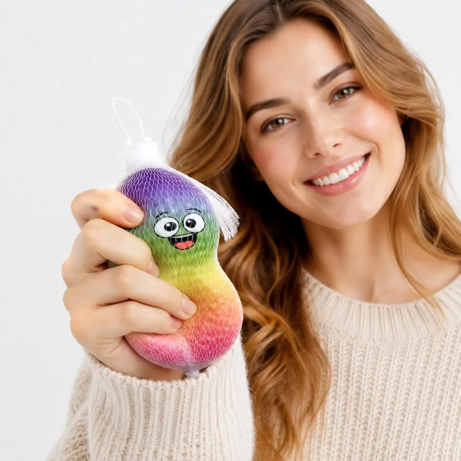 Fidget Squeeze Toy Portable Fake Food Shape Pinch Dough Pinch Toy For Adults Students Boys Girls Indoor Classroom Office Travel