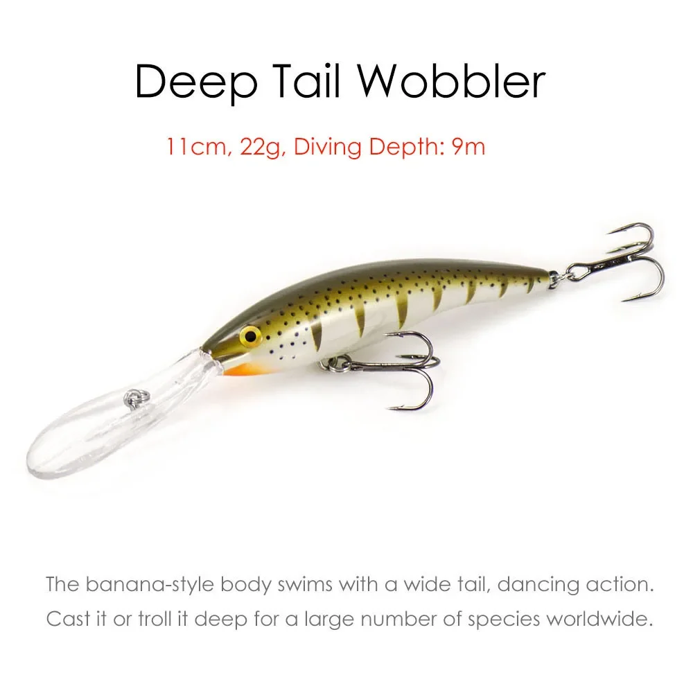 Crankbait Countbass 110mm – Wobbler flotante 9m profundidad - imagen 4