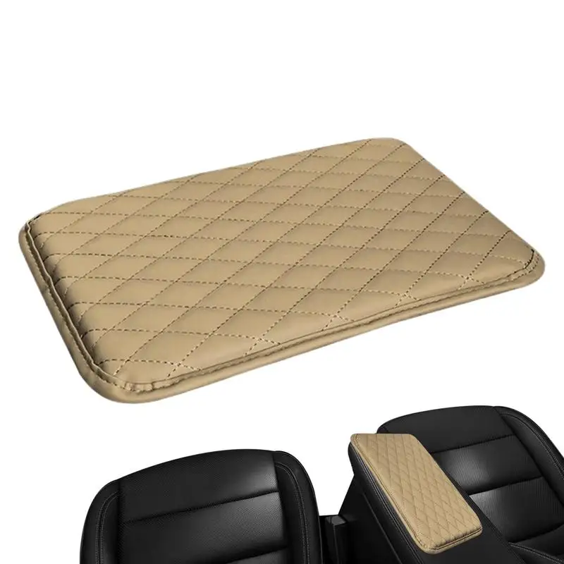 Car Armrest Pad Auto Handrest Height Pad Anti-Scratch Automotive Height Pad Hand Rest Cover Car Armrest Box Height Mat Interior